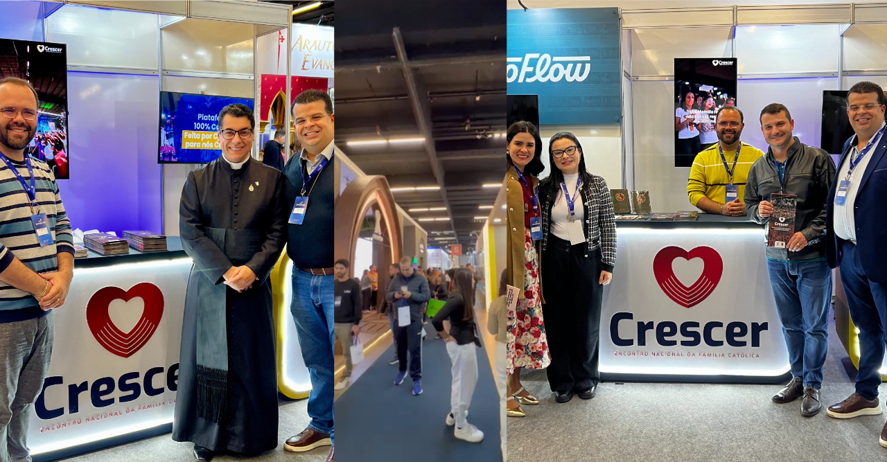CRESCER participa da ExpoCatólica e amplia diálogo com o turismo religioso