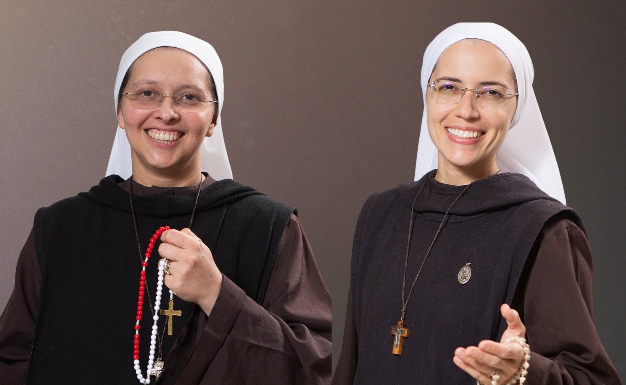 Irmã Maria Joana e Irmã Maria Raquel, do Instituto Hesed, confirmam presença no CRESCER 2026, em Campina Grande