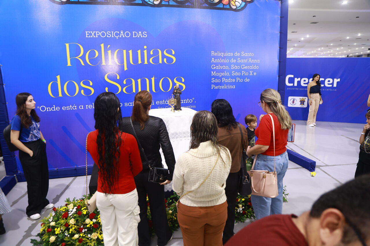 ExpoFamília no CRESCER terá exposição de relíquias de santos, a partir de sábado, e distribuição das pílulas milagrosas de São Frei Galvão